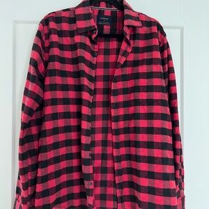 Nomad Red and Black Checkered Shirt